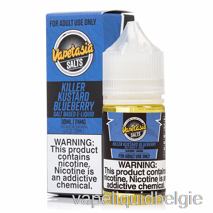 Vape Vloeibare Moordenaar Kustard Bosbes - Vapetasia-zouten - 30ml 48mg